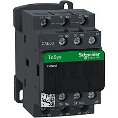 Contactor auxiliar tesys cad50 - 5na 48vca