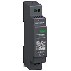 Fuente de alimentaci&oacute;n regulada, 100-240v ac, 24v 0.6 a, monof&aacute;sica, modular