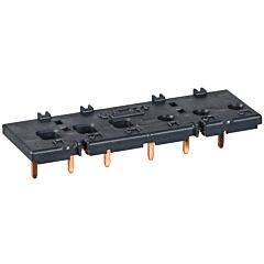 Juego de conexiones de potencia, de barras paralelas, para conjunto de contactores inversores 3p, terminales de abrazaderas de tornillo lc1d09-d38
