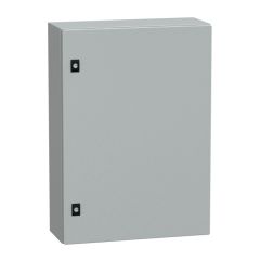 Spacial crn con puerta ciega sin placa de montaje alt700xanch500xprof200; ip66; ik10; ral7035