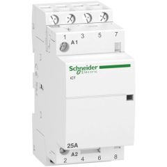 Contactor modular acti9 ict 25 a 4 p 4 na 230/240v ca