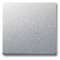 Tecla simple elegance aluminio