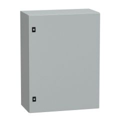 Spacial crn con puerta ciega sin placa de montaje  alt800xanch600xprof300; ip66; ik10; ral7035