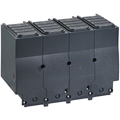 Cubrebornes largos para espaciadores compact nsx, easypact cvs, 4 polos, paso 52,5 mm