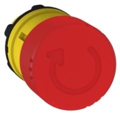 Harmony xb5 - cabeza parada de emergencia, plástico, seta roja ø30, ø22, giro del gatillo para liberar