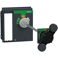 Front rotary handle - black handle - for ns 630b..1600