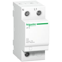 Limitador de sobretensiones transitorias, acti9 ipf, 1p+n, 20a, 340v, 20ka