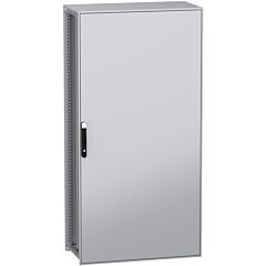 Armario modular de acero descarbonizado panelset sfn, con placa de montaje, 2000x1000x500mm, ip55