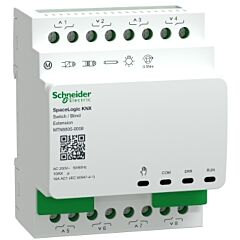Knx - act. extension spacelogic binario/persianas c. din 8/4 canales 230 v 16 a