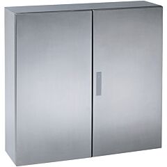 Panelset s3x armario mural de acero inoxidable 304l, acabado scotch brite®, h1000xw1000xd300 mm.