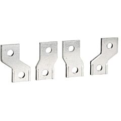 Accesorios de conexión compact nsx 100/160/250, easypact cvs 100/160/250, travesaños, paso de 45 mm, conexión plana, 4 polos