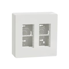 New unica system+ - puesto de trabajo - 2 columnas - superficie - polar