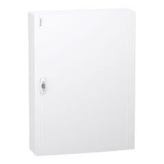 Envolvente modular, prismaset xs, 24 módulos 4 filas, superficie, puerta blanca