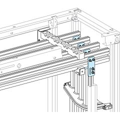 Conexion vertical recta 1.600a para lgye
