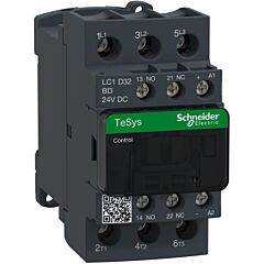 Contactor tesys d - 3p(3 na) - ac-3 - <= 440 v 32 a - 24 v cc bobina