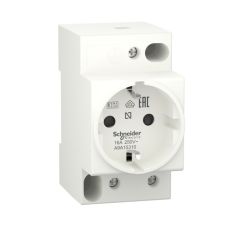 Toma de corriente; acti9 ipc; 2p+t; 250v
