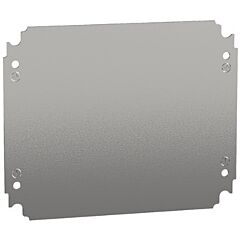 Placa de montaje de acero galvanizado. dimensiones  300x250