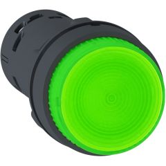 Pulsador  luminoso  led pulsador   verde na 24v