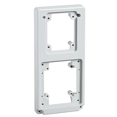 Placa para compartimento 103 x 225 mm para base de tomadas 65 x 65/75 x 75