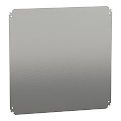 Placa de montaje metálica plana alt600xanch600mm de acero galvanizado