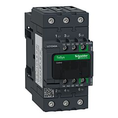 Contactor tesys d 3p 40a ac-3 hasta 440v bobina 24-60v ac / dc everlink