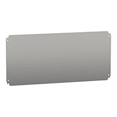 Placa de montaje ciega al 400 x an 800 mm en chapa de acero galvanizado