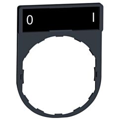 Harmony xb4 - porta etiqueta c/etiqueta  o-i