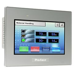 7w touch panel display, 2com, 2ethernet, usb host&device, 24vdc, gp-proex model