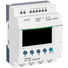 Zelio logic - relé programable modular zelio logic - 10 e s - 24 v cc - reloj - pantalla