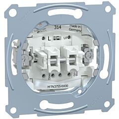 Mecanismo pulsador de persianas 10a compatible con la gama elegance y d-life