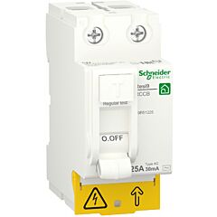 Interruptor diferencial; resi9; 2p; 25 a; 30 ma; ac