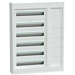 Envolvente prismaset s 24 módulos 6 filas con pasillo superfície