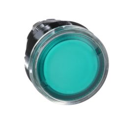 Harmony xb4 - cabeza pulsador  luminoso rasante ba9s verde