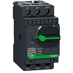 Disjuntor-motor magnético gv2l 0,63a 50ka