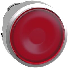 Harmony xb4 - cabeza pulsador  luminoso rasante led rojo