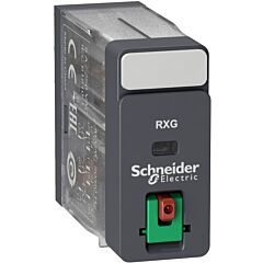 Interface plug-in relay - zelio rxg - 2 c/o sty ard - 230v ac - 5a - with ltb