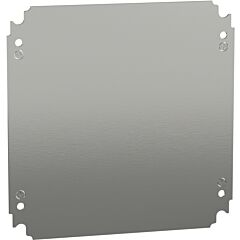 Placa de montaje de acero galvanizado. dimensiones  300x300