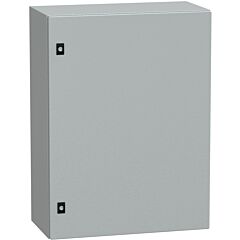 Armario mural de acero, panelset crn 800x600x300 puerta ciega sin placa de montaje