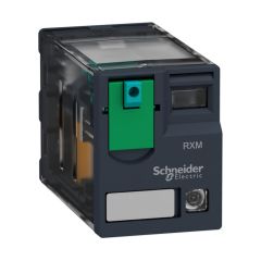 Zelio relay - relé miniatura enchufable, 12 a, 2 nanc, led, 12 v cc
