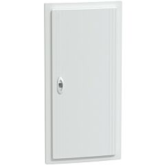 Envolvente modular, prismaset xs, 4 filas de 13 módulos , empotrar, puerta blanca