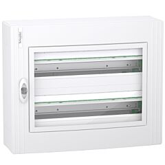 Envolvente modular, prismaset xs, 24 m&oacute;dulos 2 filas, superficie, puerta transparente
