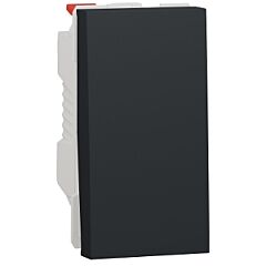 New unica, conmutador, 10ax, 1 módulo, conexión rápida, ip4x, antracita