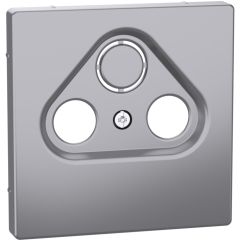 Caratula toma r-tv/sat d-life aluminio