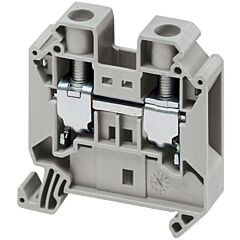 Bloque de terminales de paso - 16 mm² 76 a nivel único 1x1 tornillo - gris