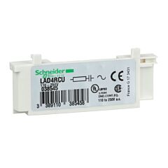 Módulo antiparasita - tesys d - circuito rc 110/240vca - d09…d38/dt20…dt40
