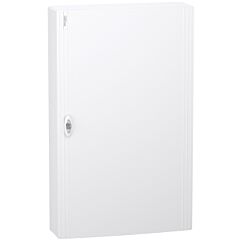 Envolvente modular, prismaset xs, 24 módulos 5 filas, superficie, puerta blanca