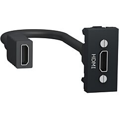 New unica toma hdmi 1 mod. antracita