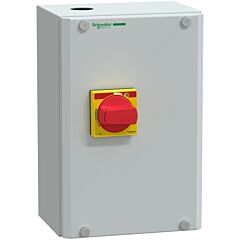 Tesys gv3 - gabinete para gv3p/l - mango rojo - ip65