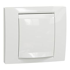 New unica marco 1 elem. studio ip44 blanco polar