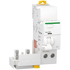 Bloque diferencial; acti9 quick vigi ic160; 2p; 25 a; 30 ma; ac